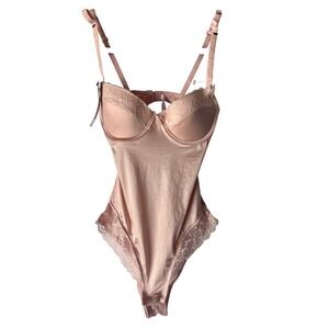 Marilyn Monroe Push Up Bodysuit Lingerie Teddy Lace Trim‎ Intimates Small